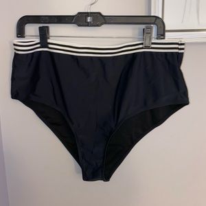 Rue21 Black High Waisted Bikini Bottoms